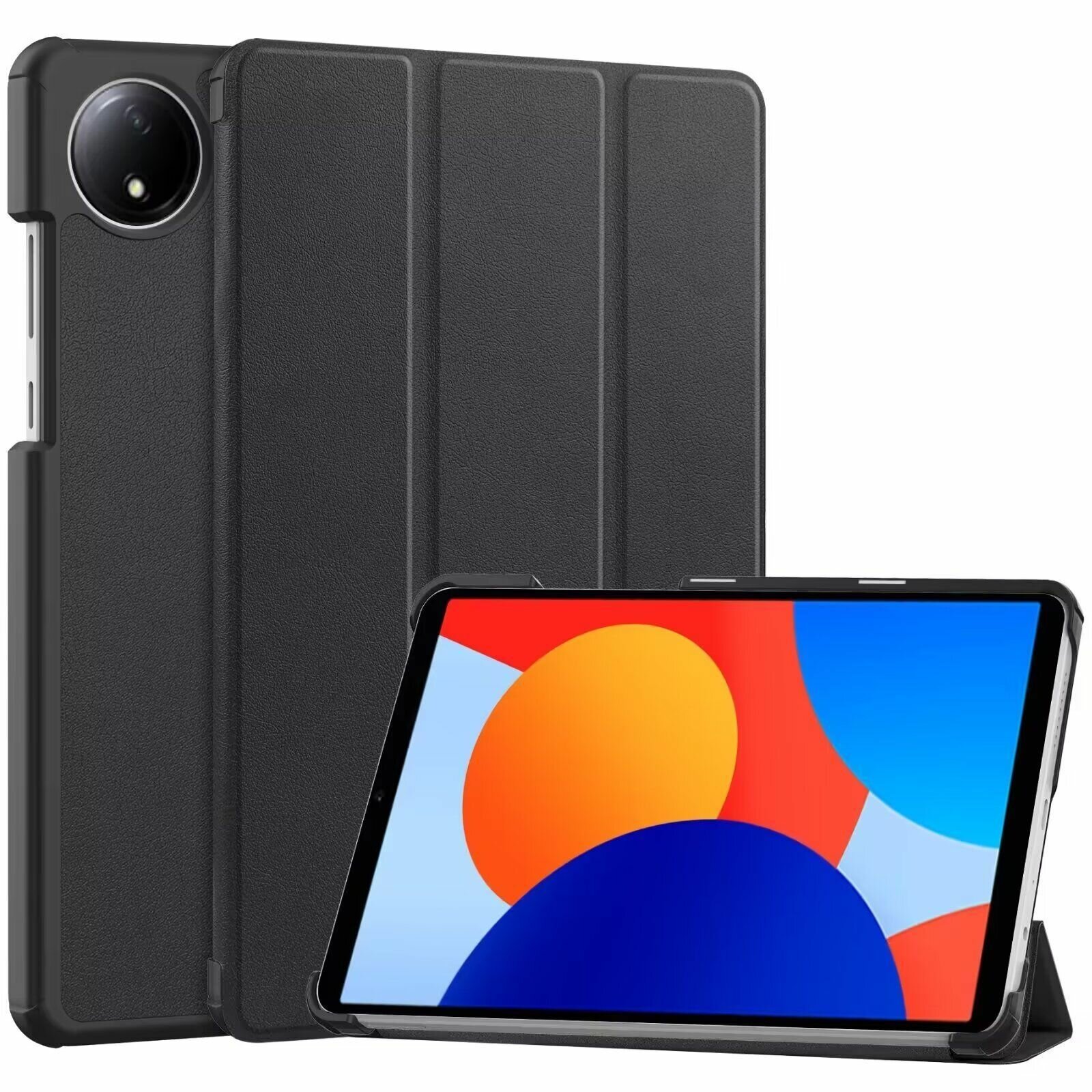 Умный чехол для Redmi Pad Se / Редми Пад Ce 2024 года, 8.7 дюйма, черный