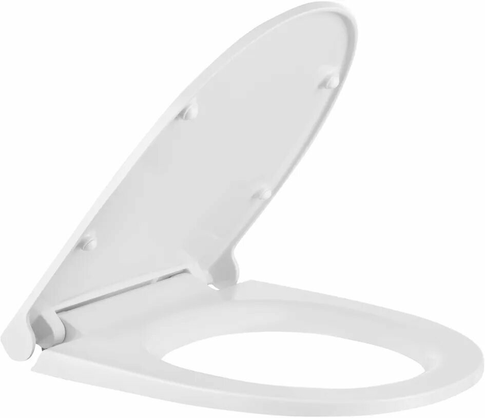 Сиденье для унитаза Dinoplast Mars Статус  Симпл с микролифтом цвет белый