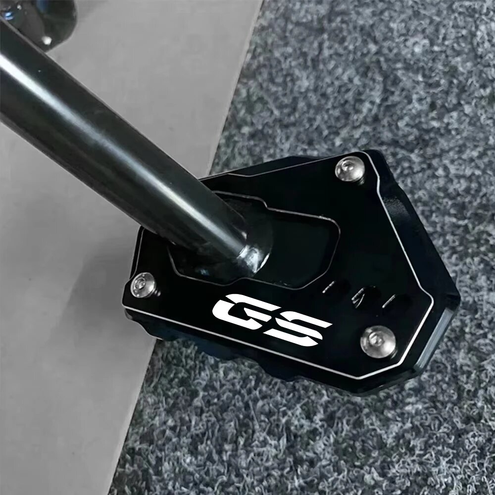 Для BMW R 1200 1250 GS LC R1200GS R 1200GS ADV R1250GS Adventure HP мотоциклетная подставка, боковая подставка, удлинитель, крышка педали, Черный — фото 1