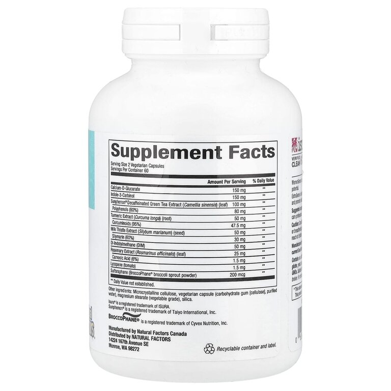 Картинки Natural Factors, EstroSense, WomenSense, Гормональный баланс, 120 капсул