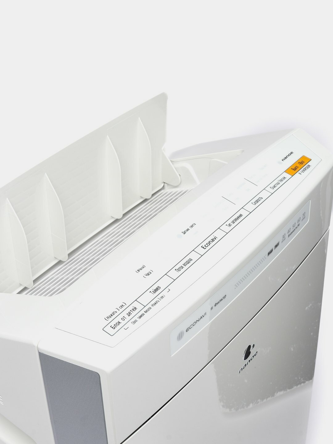 Воздухоочистители с функцией очистки Panasonic F-VXR50R, Белый — фото 1