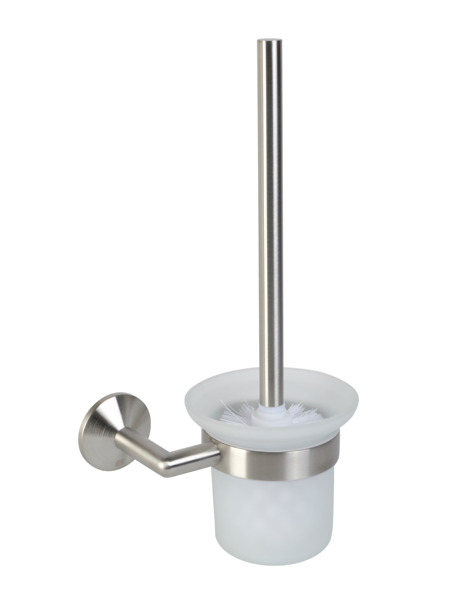 Ершик для унитаза настенный SATO BA8510 серебристый матовый(сатин)