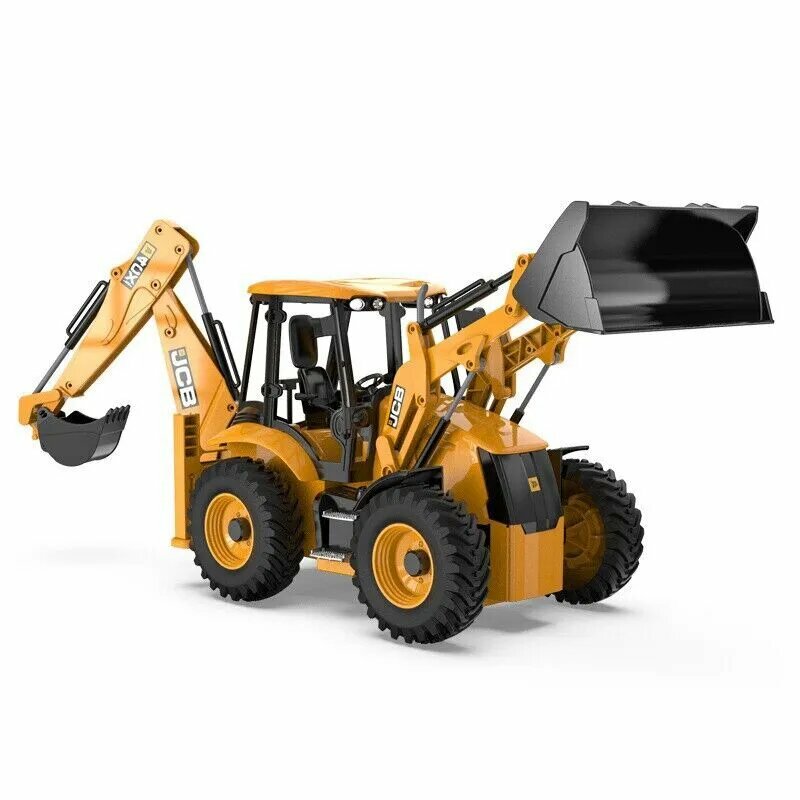 Экскаватор-погрузчик Bruder JCB 5CX Eco 02454, пластик, 1:16