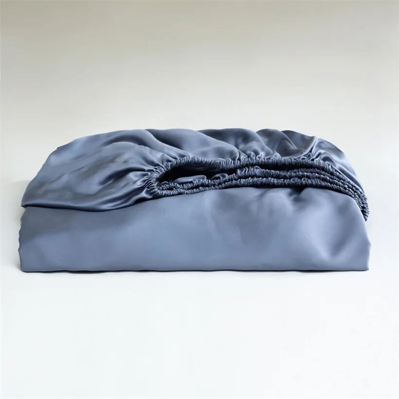 Dreamreal простыня из шелка 23 мм 120x200x30cm Темно-синий