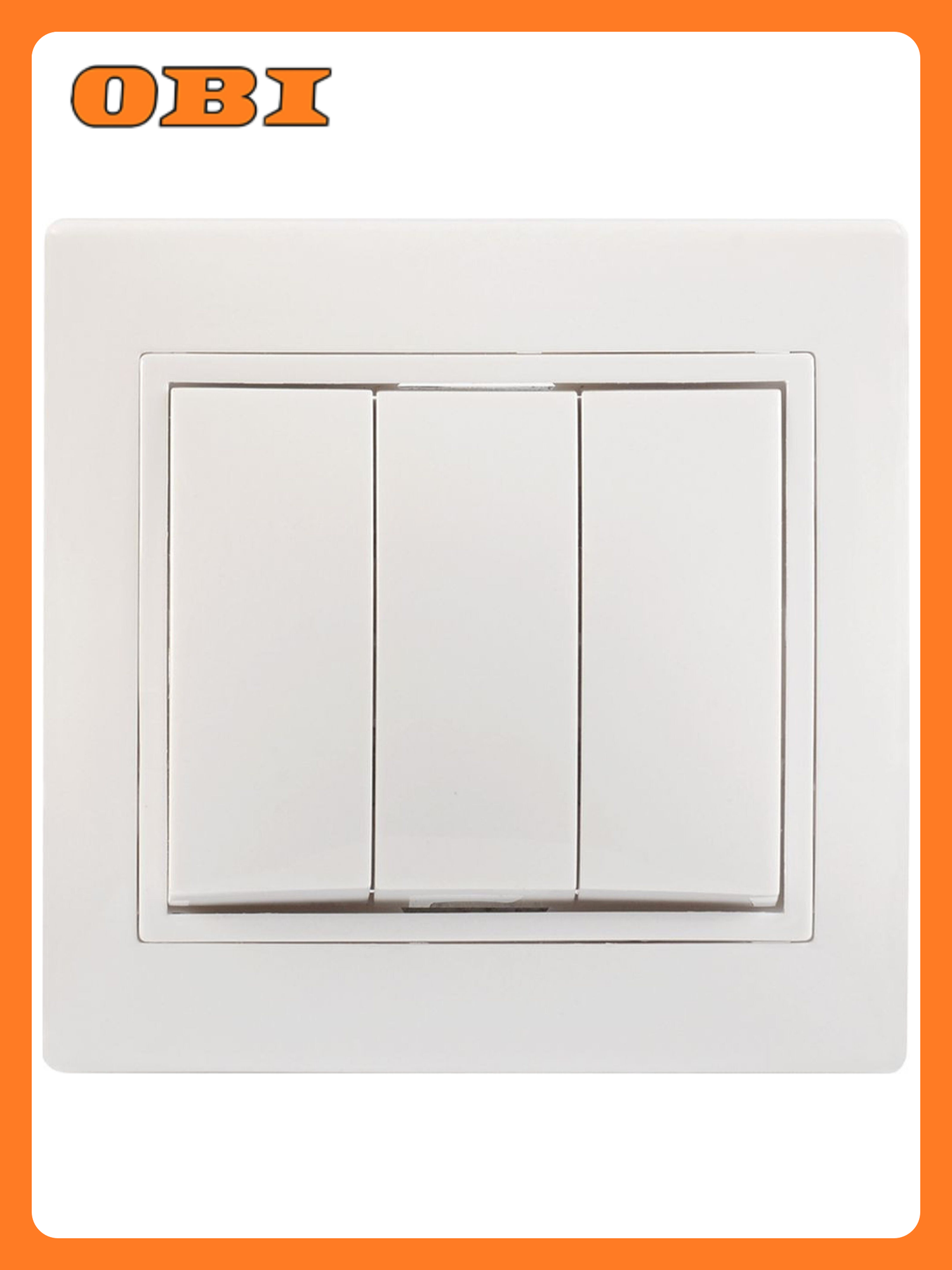 Выключатель IEK кварта  3 клавиши  белый  IP20  скрытый монтаж