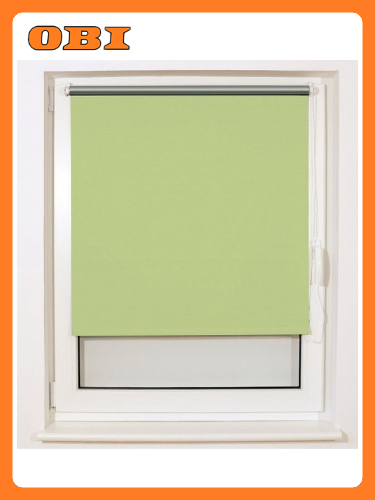 Рулонные шторы Markisol 50x175 см салатовые цепочный механизм