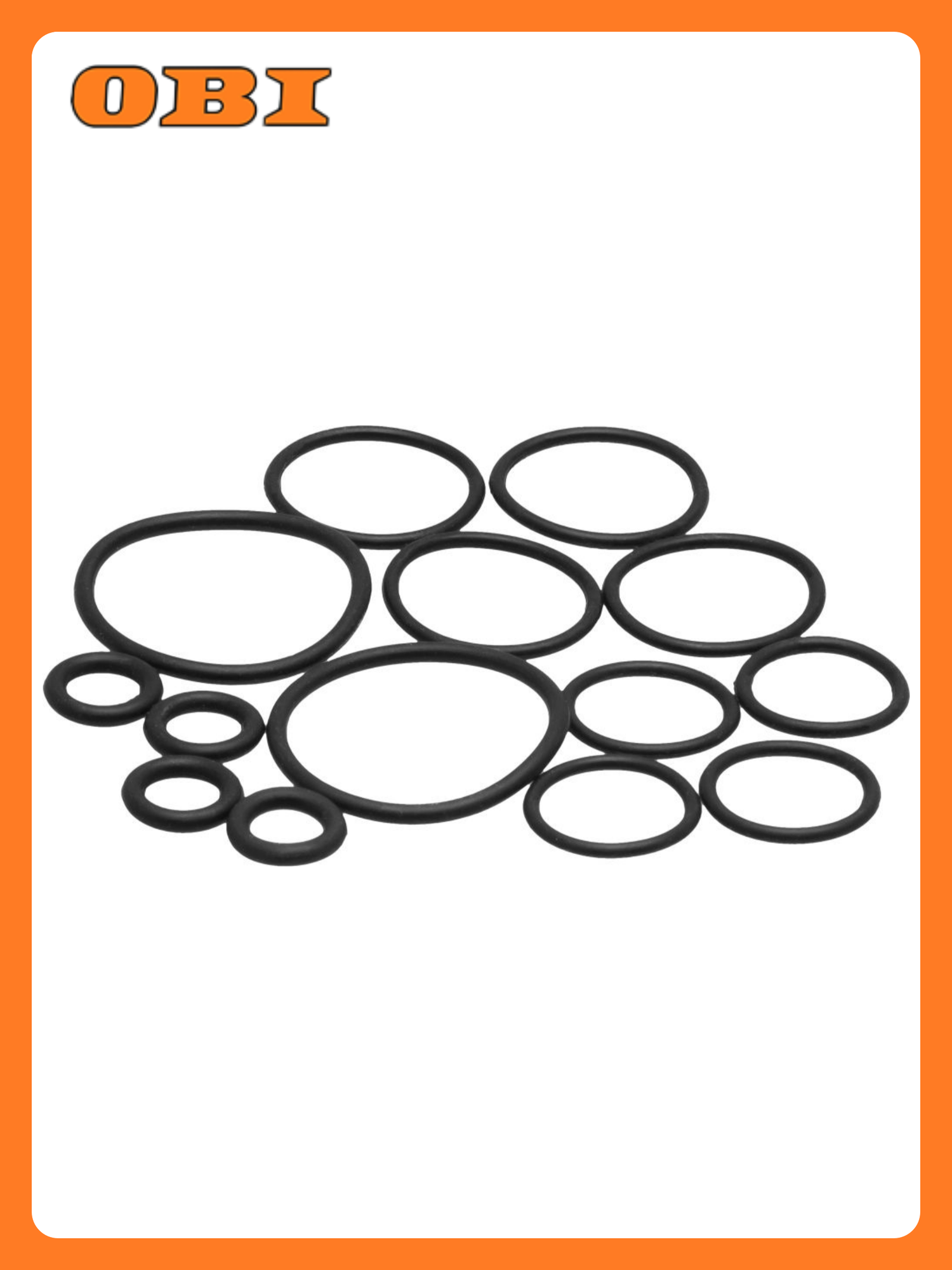 Набор колец уплотнительных для обжимных фитингов (4 + 4 + 4 + 2 шт.) MP