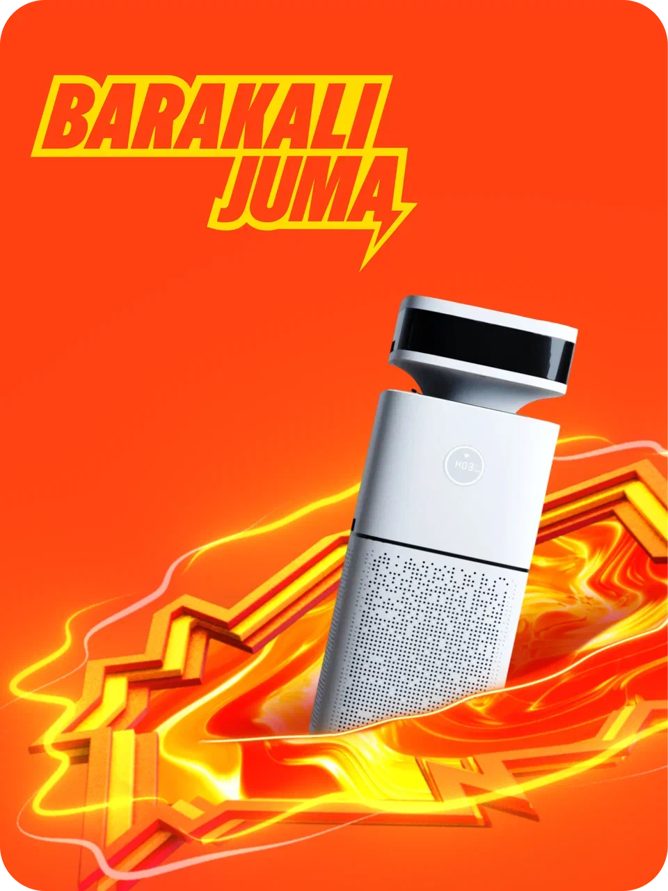 Очиститель и увлажнитель воздуха Hofmann, с HEPA-фильтром, до 60 м², Белый, ионизация, Надежная защита от Аллергенов