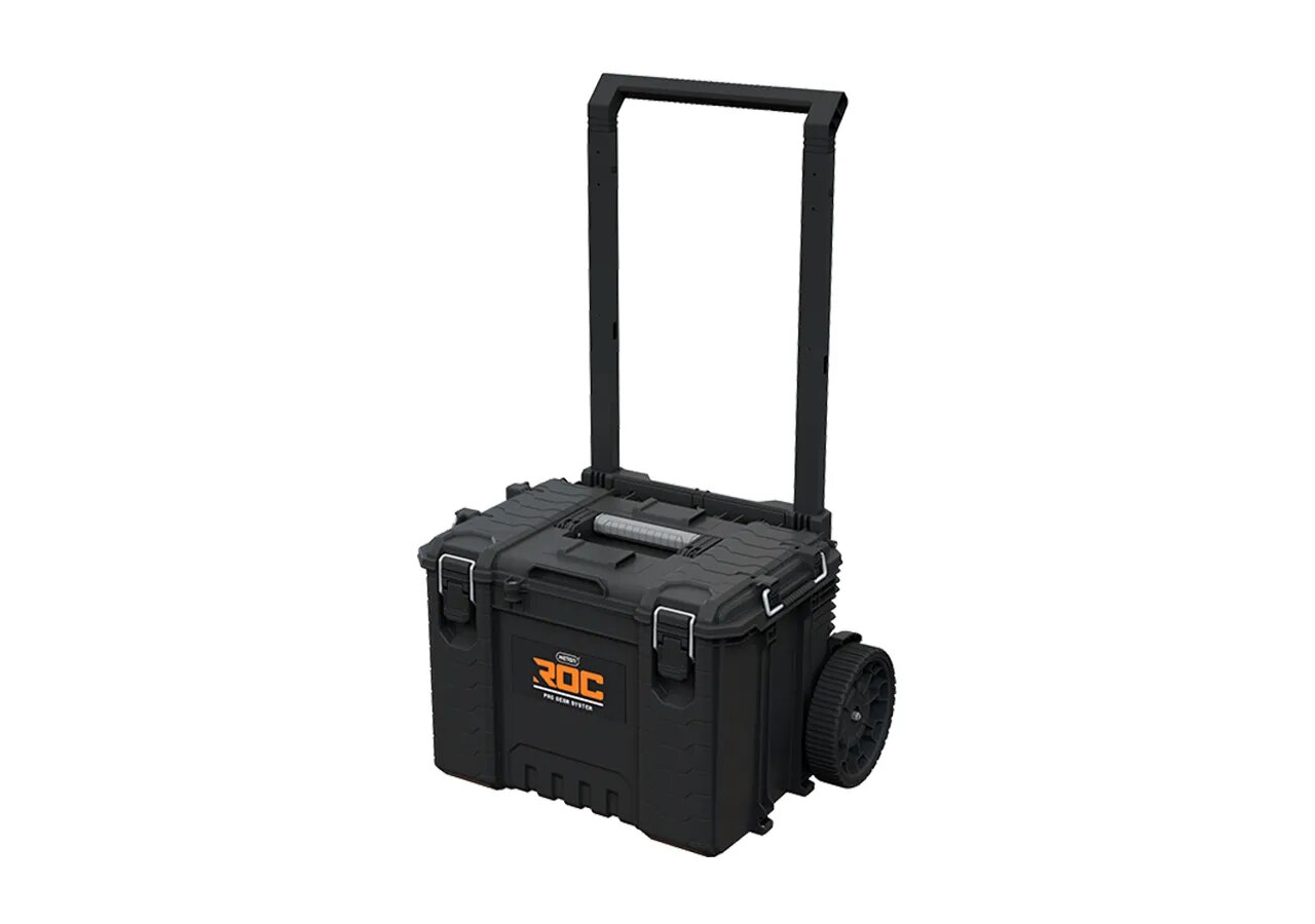 Ящик-тележка для инструментов KETER ROC PRO GEAR 17211897, черный, пластик