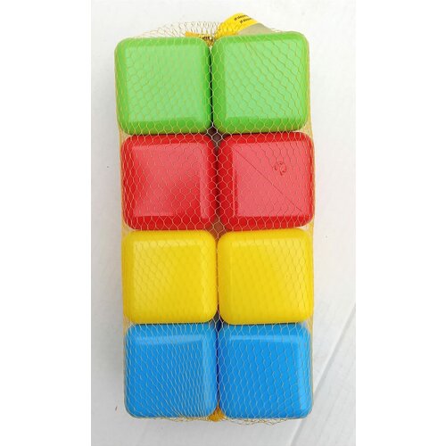 Кубики 8 штук 6х6 см PolToys KL1008