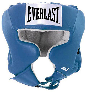 Шлем Everlast USA Boxing Cheek Blue (L)