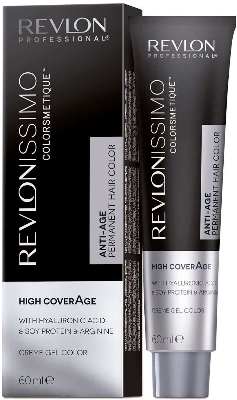 Перманентный краситель REVLON Revlonissimo Colorsmetique High Coverage 10, Экстра Светлый Блондин 60мл