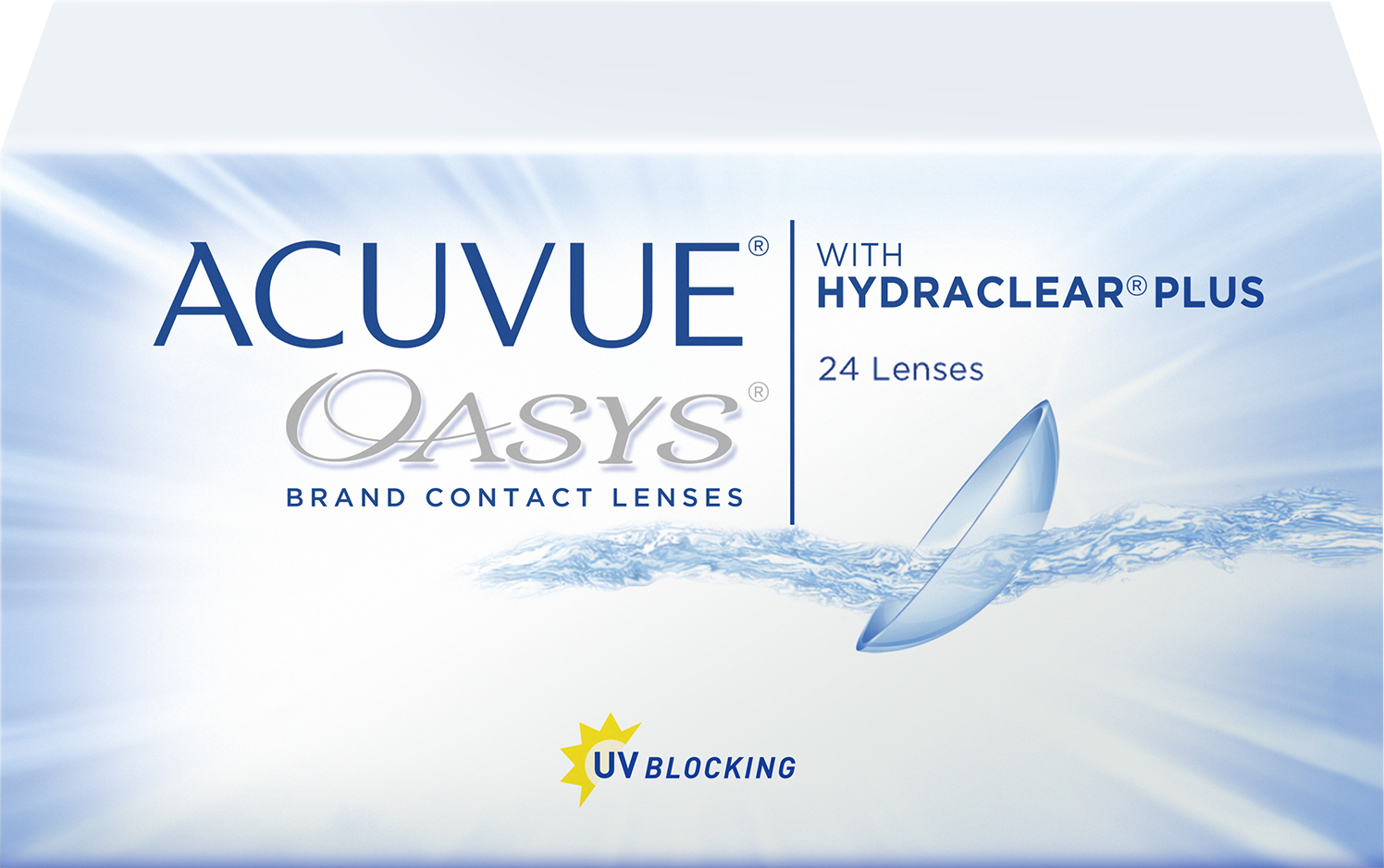 Контактная линза: "Acuvue Oasys" (1уп=6шт) R:=8.8 D:=-09,50