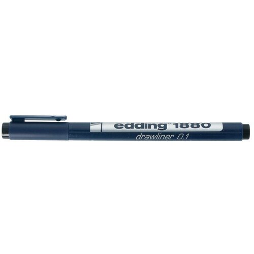 Edding Проф. фломастер (линер) №2 черный E-1880-0.1 1 0.1 мм