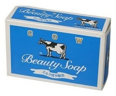 COW BRAND Blue Beauty SOAP Молочное туалетное мыло с ароматом жасмина, 85гр