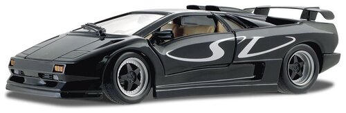 Легковой автомобиль Maisto Lamborghini Diablo SV (31844) 1:18, 13 см, черный