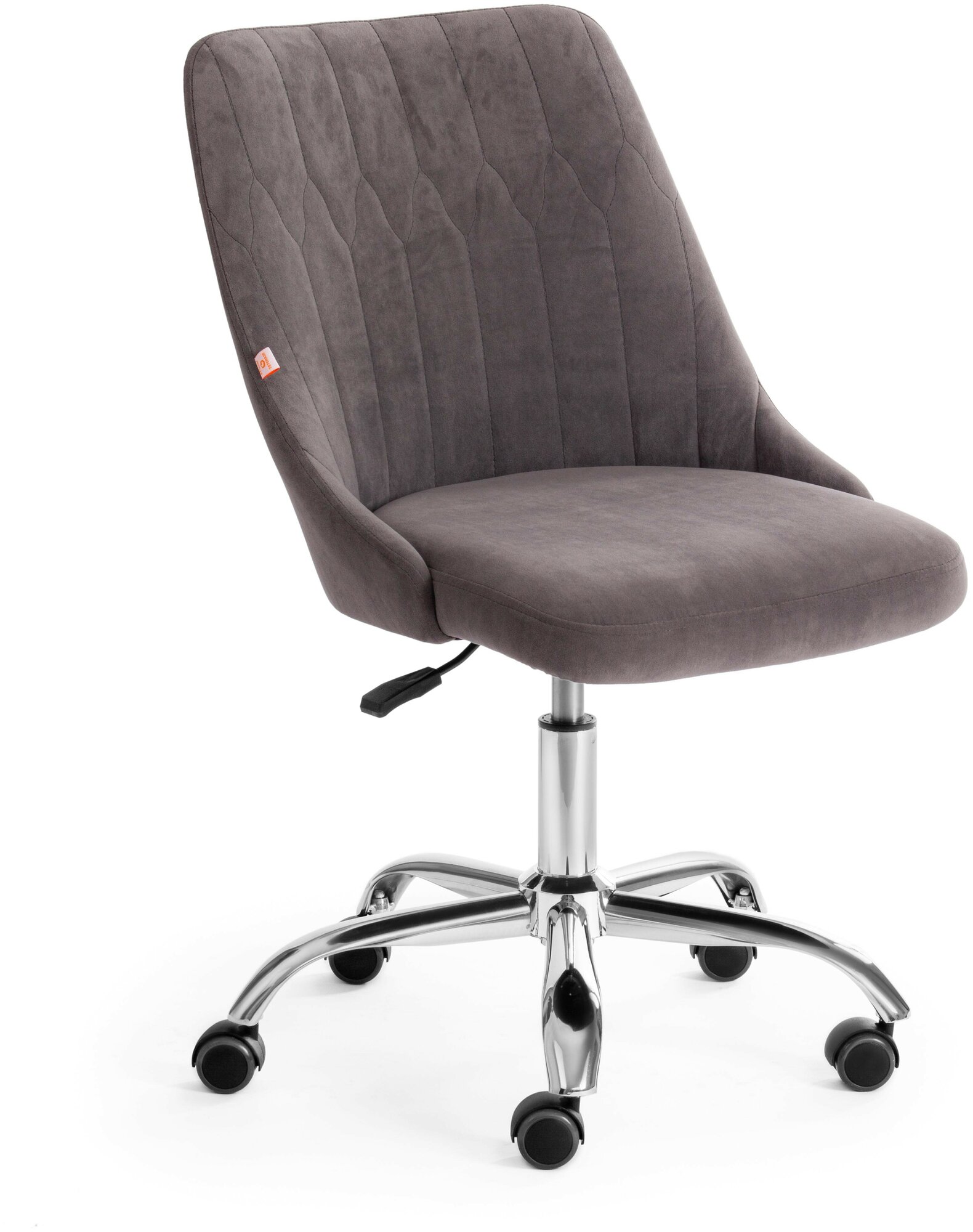 Кресло офисное Tetchair SWAN флок , серый, 29