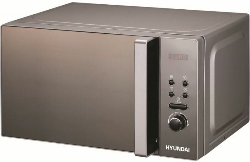 Микроволновая печь Hyundai HYM-D3002 серебристый