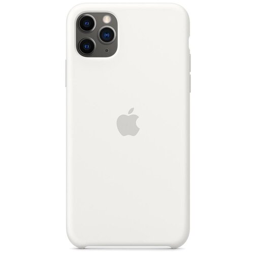 фото Чехол для apple iphone 11 pro max silicone case white