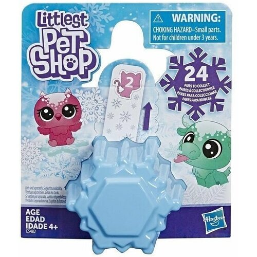 фигурки littlest pet shop 7 петов холодное царство e5492 7 шт Игровой набор HASBRO LPS петы-парочки Холодное царство