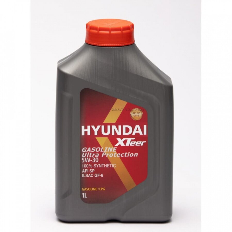 Синтетическое моторное масло HYUNDAI XTeer Gasoline Ultra Protection 5W-30 1 л