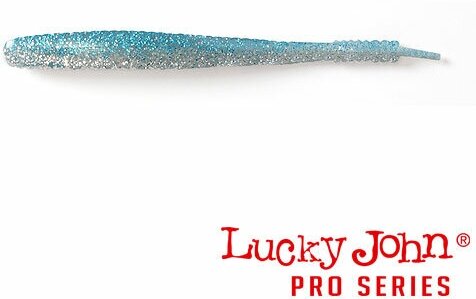 Силиконовая приманка мягкая съедобная Lucky John Pro Series S-Shad 5.2" 13.20 см T05 5 шт.