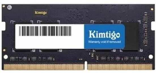 Оперативная память Kimtigo SO-DIMM DDR4 8Gb 2666MHz pc-21300 CL19 (KMKS8G8682666)