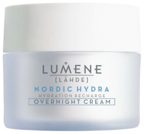 Lumene Lahde Nordic Hydra Hydration Recharge Overnight Cream Ночной увлажняющий восстанавливающий крем для лица, 50 мл