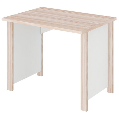 фото Письменный стол мэрдэс bartolo стд, шхг: 90х64 см, цвет: карамель/белый жемчуг