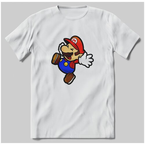 фото Футболка с принтом mario - 138 brut-shop
