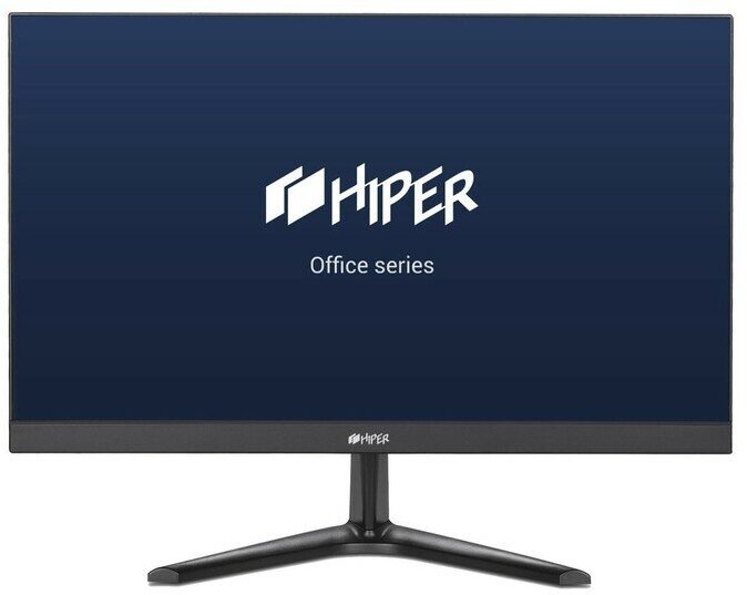 HIPER Монитор Hiper EasyView FH2402, 23.8", IPS, 1920x1080, 75Гц, 5 мс, HDMI, DP, чёрный