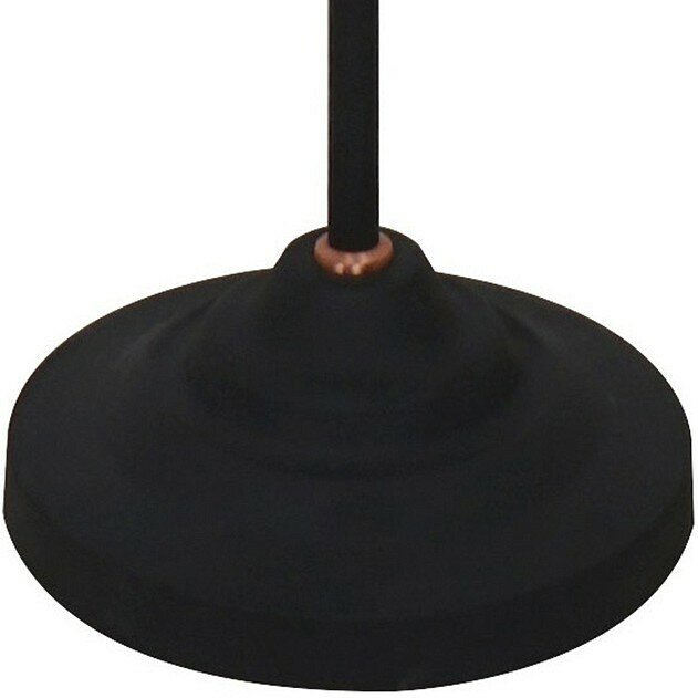 Торшер Arte Lamp Braccio A2054PN-1BK, E27, 60 Вт, цвет арматуры: черный, цвет плафона/абажура: черный - фотография № 4