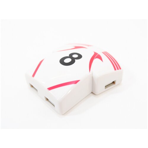 USB-хаб 4 порта белый Футбольный номер 8 39000₽