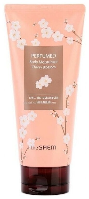 Лосьон для тела The Saem Perfumed Body Moiturizer (Cherry Blossom - Вишневый цвет), 200 мл