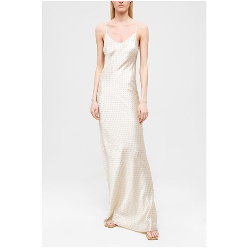 фото Платье gooroo цвет бежевый размер 42