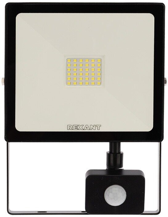Светодиодный прожектор REXANT с датчиком движения 50 Вт, 200-260В, IP44, 4000 Лм, 6500 K, холодный свет - фотография № 11