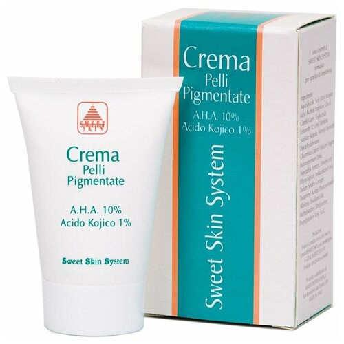 Крем для кожи с пигментацией Crema Pelli Pigmentate AHA 10% Свит Скин Систем, 50 мл