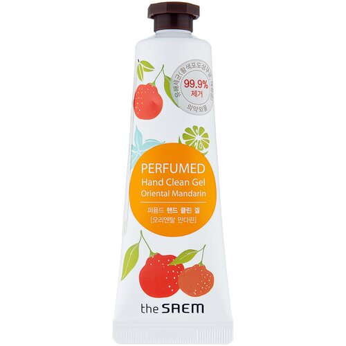 The Saem Крем-гель для рук Perfumed hand clean gel Oriental mandarin, 30 мл