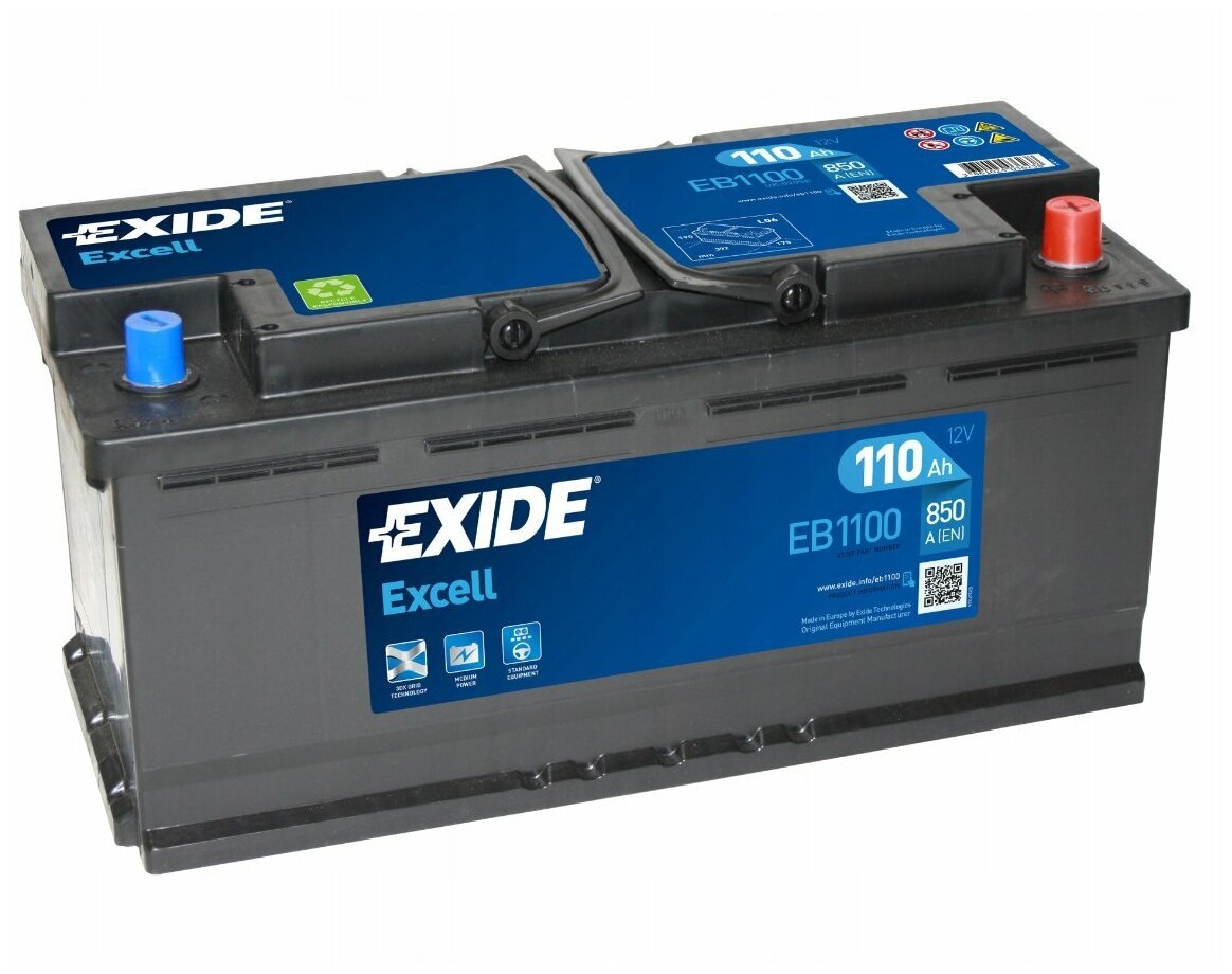 Exide1 EXIDE Аккумулятор EXIDE EB1100