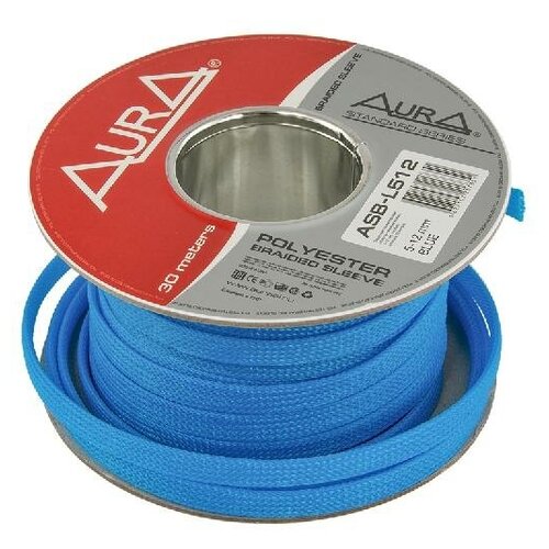 Оплетка для кабеля Aura ASB-L512 (5-12мм голубая)
