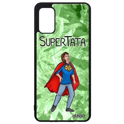 фото Чехол на мобильный galaxy a41, "супертетя" комикс тетка utaupia