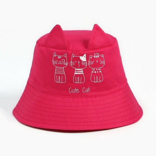 Панама MarSel, хлопок, размер 50-52, розовый