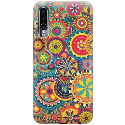 фото Re:pa накладка transparent для meizu 16xs с принтом "яркий узор"