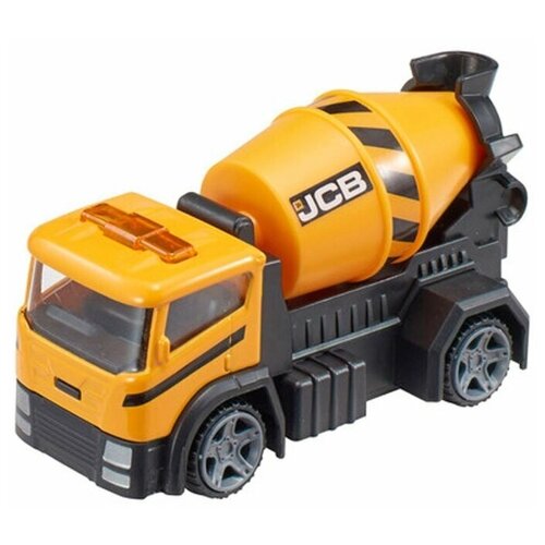 Машина JCB Бетономешалка Street Kingz 1417077. UNIB машина jcb мусоровоз street kingz 1417077 unic