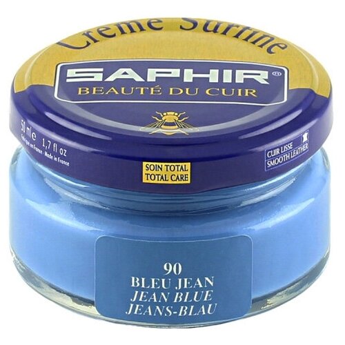 Saphir Крем Creme Surfine 90 jean blue, 50 мл