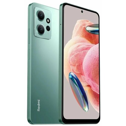 Смартфон Redmi Note 12 6128 GB Ростест Зеленый 1849000₽