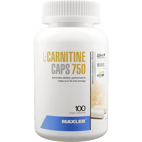 Maxler L-Carnitine 750, 100 шт., без вкуса primekraft l carnitine l tartrate caps