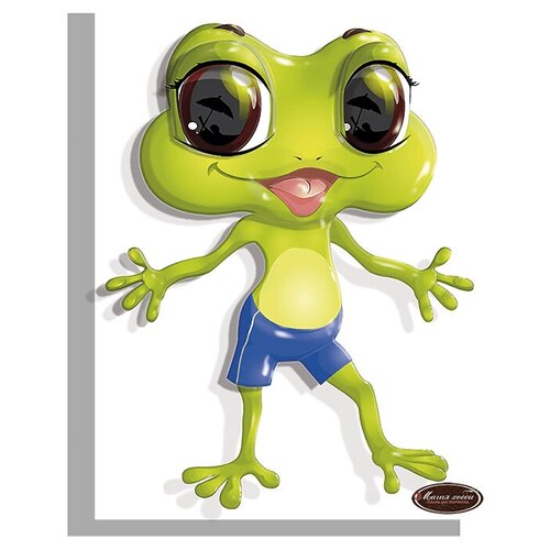 Папертоль «Лягушонок Кваки», Магия хобби, 10x13 см
