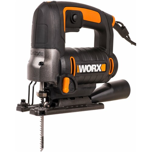 Лобзик Worx WT463, 650 Вт фиолент пм3 650 э лобзик 650 вт max глуб 100мм трехступ маятн положение пилки ф0012