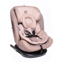 Автокресло группа 0/1/2/3 (до 36 кг) Babycare Shelter, эко-песочно-коричневый/бежевый